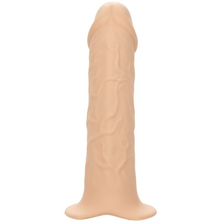 CALEXOTICS PERFORMANCE MAXX EXTENSION REALISTA CON ARNES PIEL CLARO