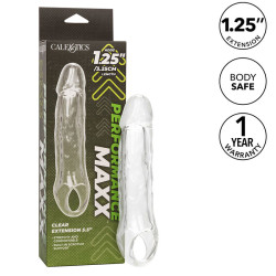 CALEXOTICS PERFORMANCE MAXX EXTENSION CLARA 55 TRANSPARENTE 2