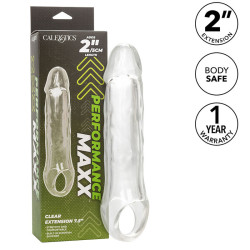 CALEXOTICS PERFORMANCE MAXX EXTENSION CLARA 75 TRANSPARENTE 2