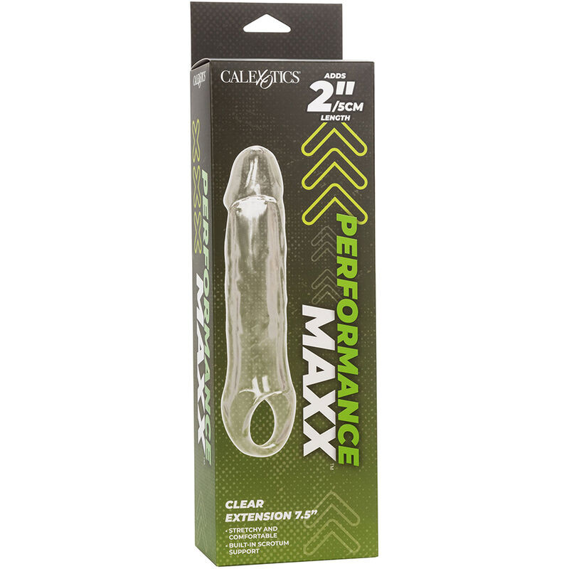 CALEXOTICS PERFORMANCE MAXX EXTENSION CLARA 75 TRANSPARENTE
