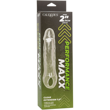 CALEXOTICS PERFORMANCE MAXX EXTENSION CLARA 75 TRANSPARENTE