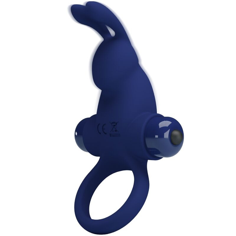 PRETTY LOVE JIRO ANILLO RABBIT CON VIBRACION AZUL