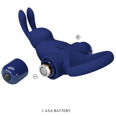PRETTY LOVE JIRO ANILLO RABBIT CON VIBRACION AZUL