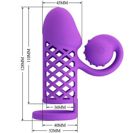ROMANCE HARDEN MANGA EXTENDIDA MORADA