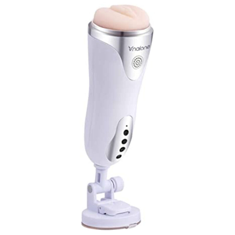 NALONE MAGICIAN MASTURBADOR CON VIBRACION BLANCO