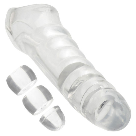 CALEXOTICS MAXX EXTENSOR DE PENE AJUSTABLE TRANSPARENTE