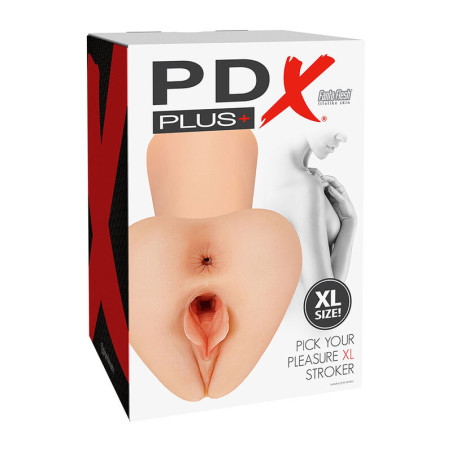 PDX PLUS PICK YOUR PLEASURE MASTURBADOR REALISTICO XL NATURAL