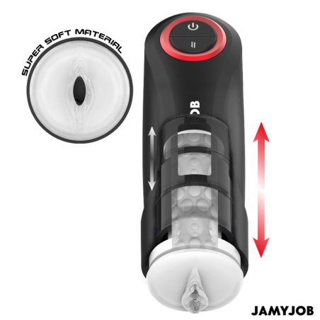 JAMYJOB GRAVITY MASTURBADOR VAGINA AUTOMATICO 5 MODOS DE EMPUJE Y EFECTO SONIDO