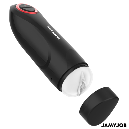JAMYJOB GRAVITY MASTURBADOR VAGINA AUTOMATICO 5 MODOS DE EMPUJE Y EFECTO SONIDO