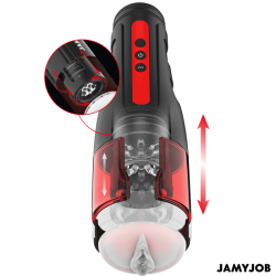 JAMYJOB CYCLONE MASTURBADOR VAGINA AUTOMATICO 10 MODOS ROTACION Y EMPUJE 2