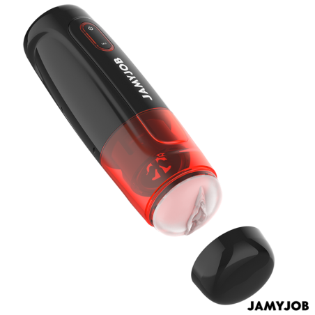 JAMYJOB STORM MASTURBADOR VAGINA AUTOMATICO 10 MODOS ROTACION Y EMPUJE