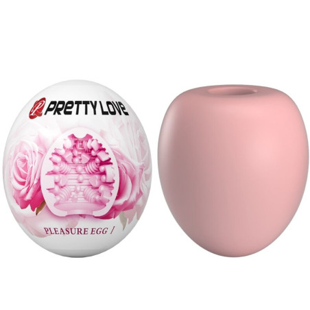PRETTY LOVE MASTURBADOR MASCULINO HUEVO ROSA
