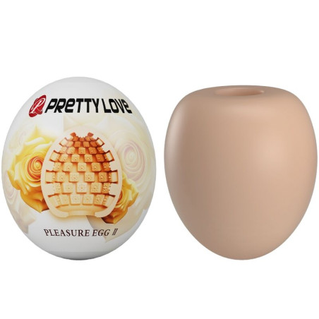 PRETTY LOVE MASTURBADOR MASCULINO HUEVO NATURAL