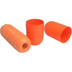 PRETTY LOVE TWIN BALLS MASTURBADOR MASCULINO NARANJA 2