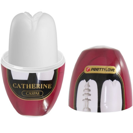PRETTY LOVE CATHERINE MASTURBADOR MASCULINO BLANCO