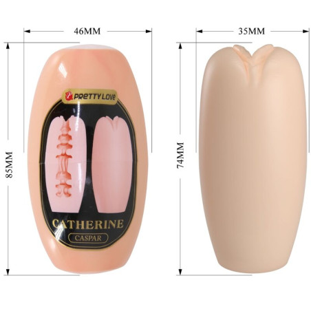 PRETTY LOVE CATHERINE MASTURBADOR MASCULINO NATURAL