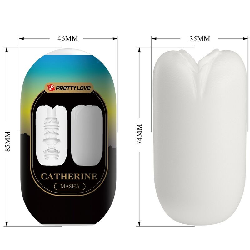 PRETTY LOVE MASHA MASTURBADOR MASCULINO BLANCO
