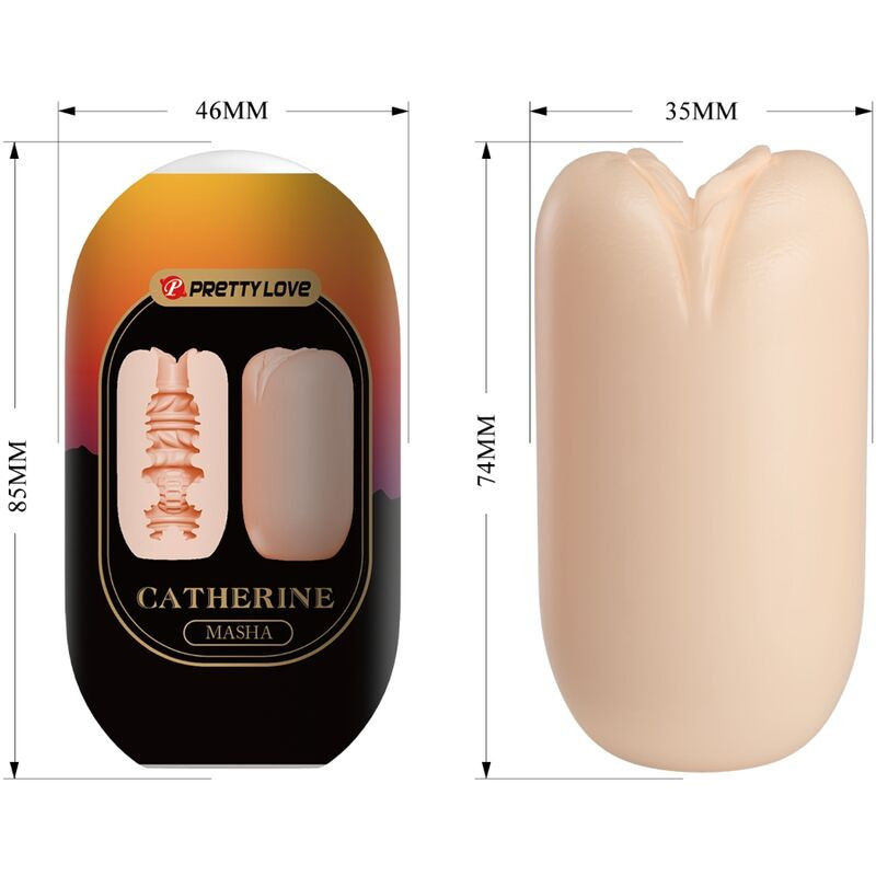 PRETTY LOVE MASHA MASTURBADOR MASCULINO NATURAL