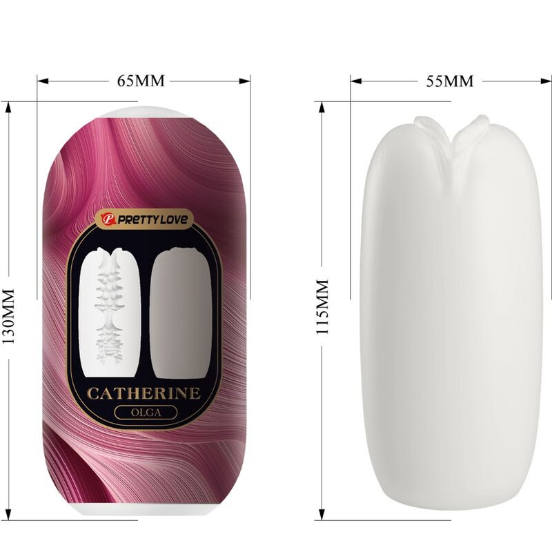 PRETTY LOVE OLGA MASTURBADOR MASCULINO BLANCO