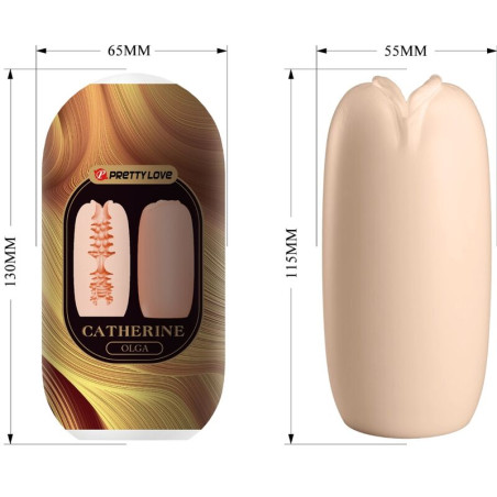 PRETTY LOVE OLGA MASTURBADOR MASCULINO NATURAL