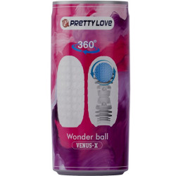 PRETTY LOVE VENUS X MASTURBADOR MASCULINO MODELO 3 BLANCO 2