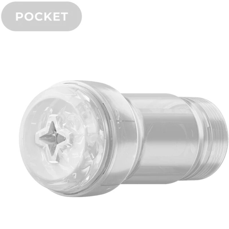 KIIROO FEEL POCKET STROKER CRYSTAL BY KIIROO TRANSPARENTE