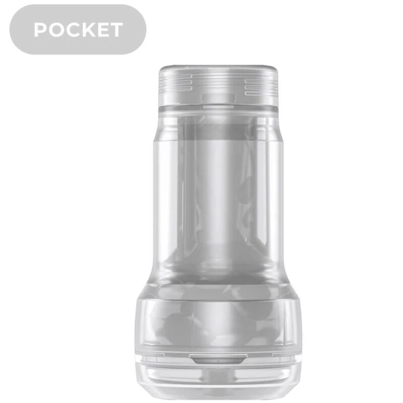 KIIROO FEEL POCKET STROKER CRYSTAL BY KIIROO TRANSPARENTE