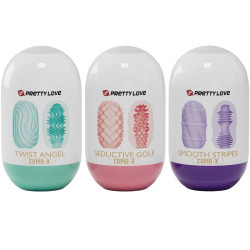 PRETTY LOVE CUPID X 18 MASTURBADORES MASCULINOS DIFERENTES TEXTURAS 2