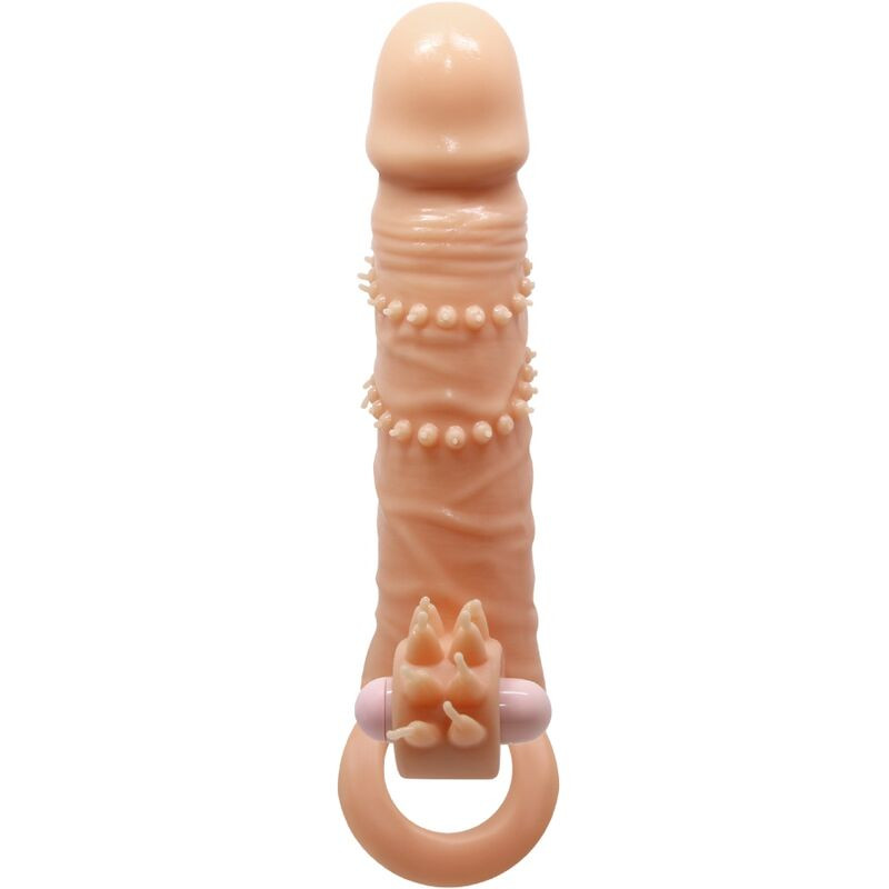 PRETTY LOVE CONNOR FUNDA PARA PENE ESTIMULADOR DE CLITORIS NATURAL