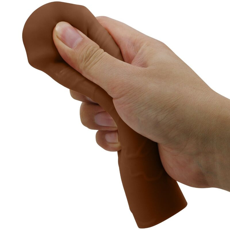 PRETTY LOVE NILE FUNDA PARA PENE CON EXTENSION DE 25 CM MULATO