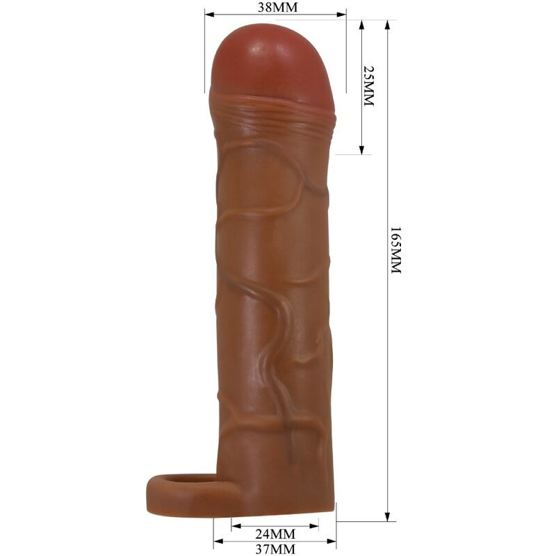 PRETTY LOVE BUNION FUNDA PARA PENE CON EXTENSION DE 25 CM MULATO