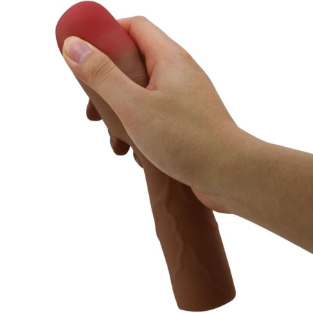 PRETTY LOVE KYLIAN FUNDA PARA PENE CON EXTENSION DE 76 CM MULATO