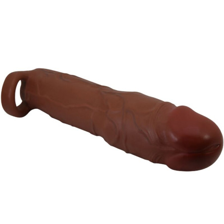 PRETTY LOVE GERD FUNDA PARA PENE CON EXTENSION DE 76 CM MULATO