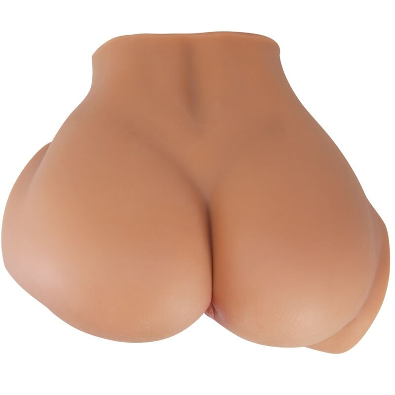 CRAZY BULL EMILIA TRASERO VIBRADOR CON VAGINA Y ANO REALISTICO NATURAL CONTROL REMOTO