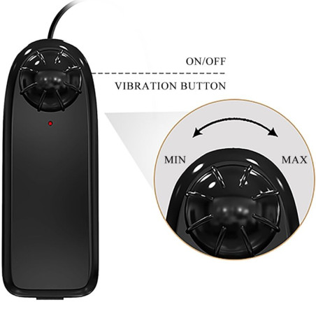 CRAZY BULL EMILIA TRASERO VIBRADOR CON VAGINA Y ANO REALISTICO NATURAL CONTROL REMOTO