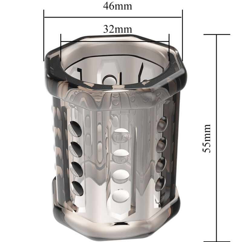 PRETTY LOVE RONAEL FUNDA PARA PENE SUPER APRETADA TRANSPARENTE