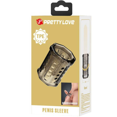 PRETTY LOVE RONAEL FUNDA PARA PENE SUPER APRETADA TRANSPARENTE