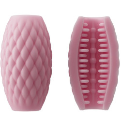 PRETTY LOVE ATHENA EROS MASTURBADOR MASCULINO SILICONA ROSA 2