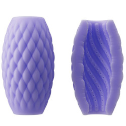 PRETTY LOVE ATHENA EROS MASTURBADOR MASCULINO SILICONA MORADO 2