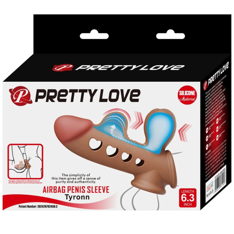 PRETTY LOVE TYRONN FUNDA PARA PENE CON AIRBAG