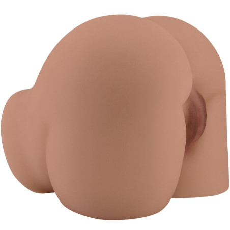 CRAZY BULL BERNACE TRASERO VIBRADOR CON VAGINA Y ANO REALISTICO NATURAL CONTROL REMOTO