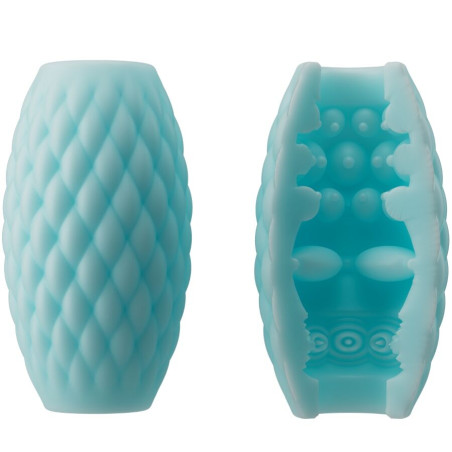 PRETTY LOVE ATHENA EROS MASTURBADOR MASCULINO SILICONA CELESTE