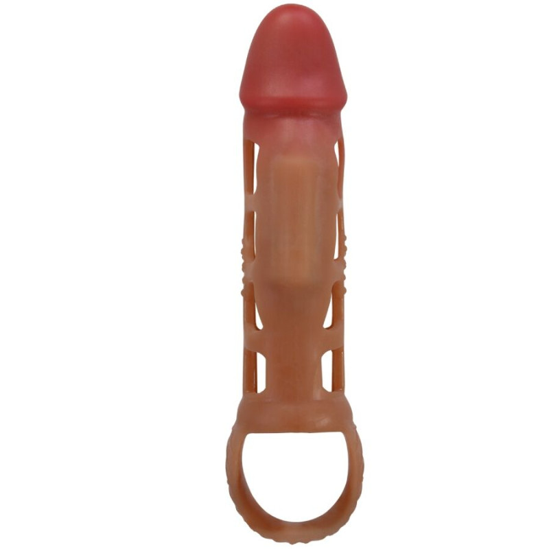 PRETTY LOVE PRESTON FUNDA PARA PENE CON VIBRACION DE 18 CM
