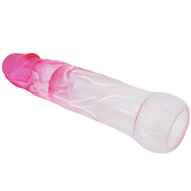 PRETTY LOVE NERON FUNDA REALISTICA ALARGADORA DE 6 CM PARA PENE ROSA