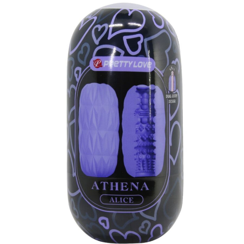 PRETTY LOVE ATHENA ALICE MASTURBADOR MASCULINO MORADO