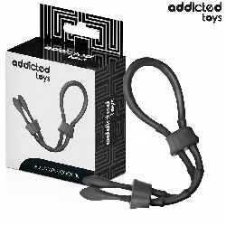 ADDICTED TOYS CUERDA SILICONA AJUSTABLE PARA EL PENE 2