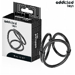 ADDICTED TOYS ANILLO TRIPLE PARA EL PENE 2