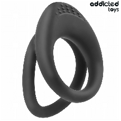 ADDICTED TOYS ANILLO TEXTURIZADO DOBLE PARA EL PENE