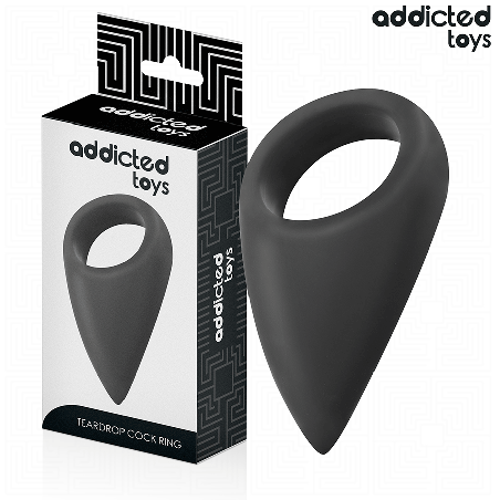 ADDICTED TOYS ANILLO CON FORMA DE LAGRIMA PARA EL PENE