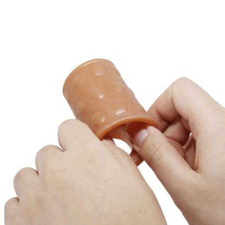 PRETTY LOVE FUNDA PARA PENE CON PLUG ANAL NATURAL